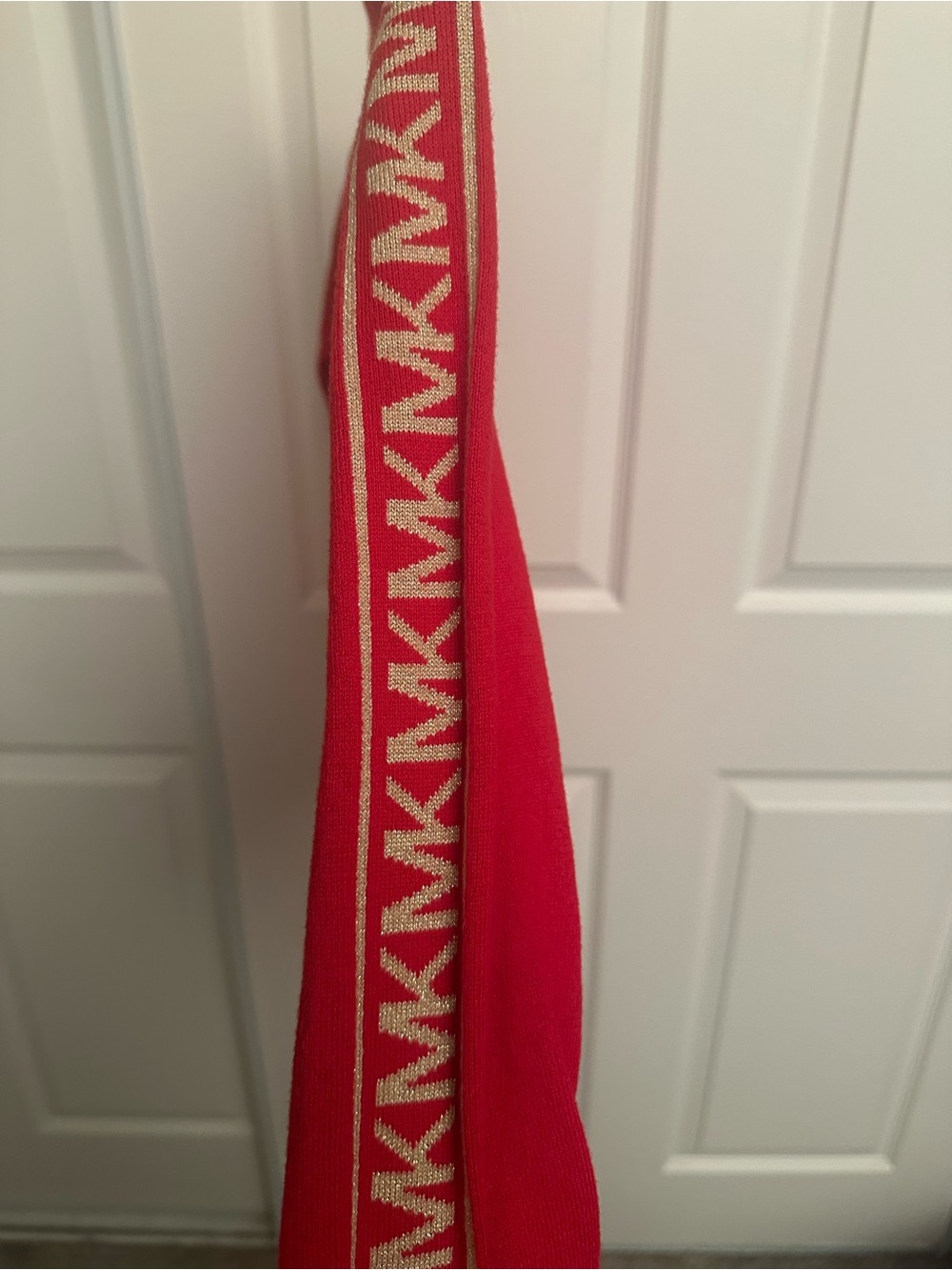 MICHAEL Michael Kors Bright Red Crewneck Pullover Sweater